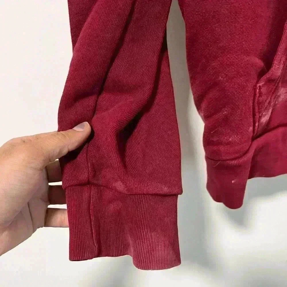 Adidas Originals Trefoil Men’s Red Hoodie - Size Small